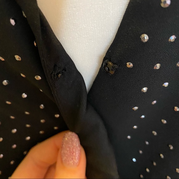 ⚜️Sparkly Blouse - Apt 9 ⚜️ - Picture 5 of 9